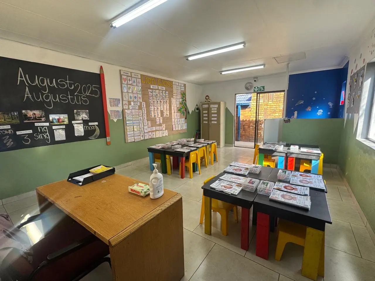 Lion Class at Noddy Nursery School Alberton - preschool learning environment for older children with structured activities and experienced teachers